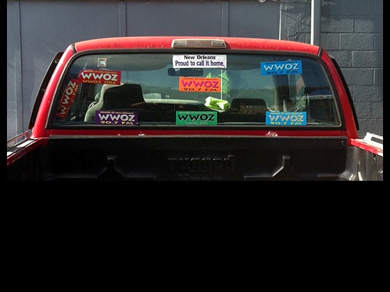 WWOZ Bumperstickers