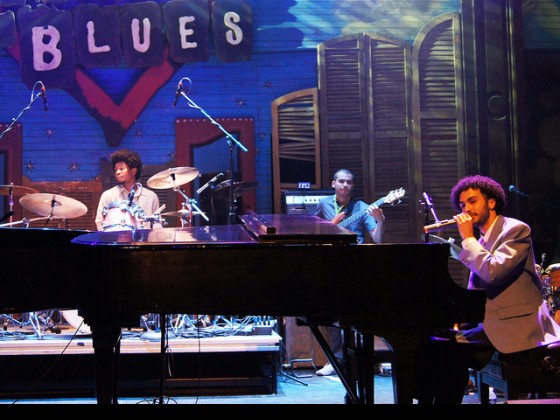 The Bridge Trio at WWOZ's Piano Night 2012 [Photo by Bill Sasser]