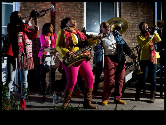 Pinettes Brass Band [Photo by Ryan Hodgson-Rigsbee, rhrphoto.com]