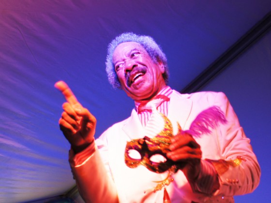 Allen Toussaint performing at SatchmoFest 2013 [Photo by Bill Sasser]