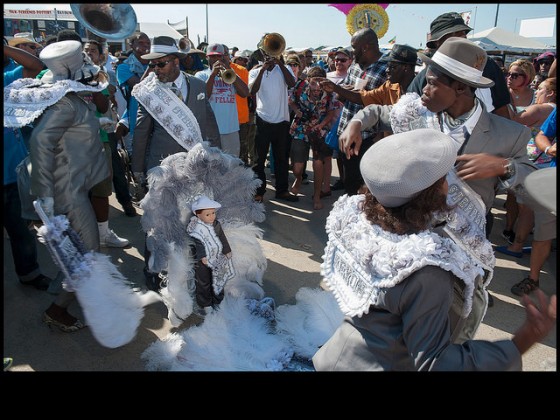 CTC Steppers at Jazz Fest 2015 [Photo by Ryan Hodgson-Rigsbee]