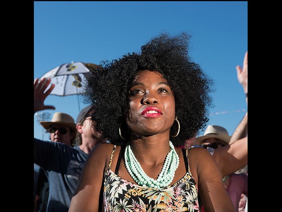 Enjoying the music [Photo by Ryan Hodgson-Rigsbee]