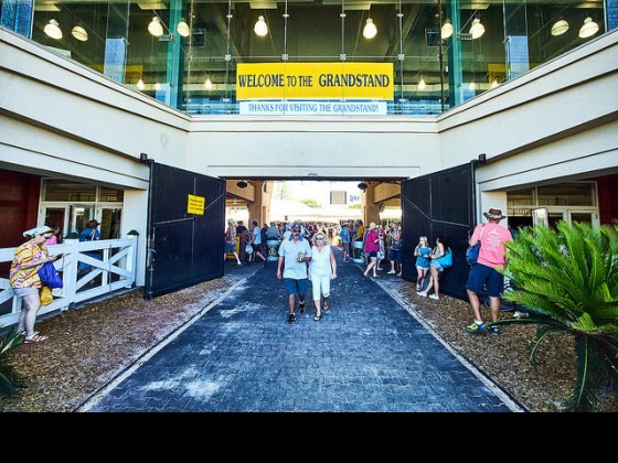The Grandstand [Photo by Eli Mergel]