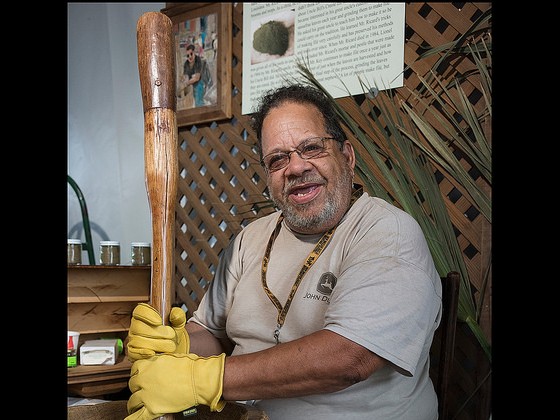 A Folk Village vendor [Photo by Ryan Hodgson-Rigsbee]