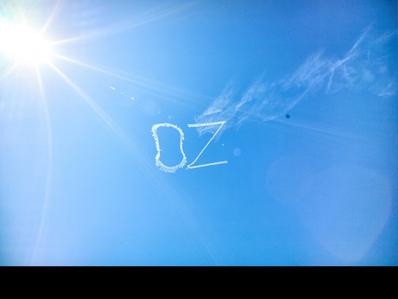OZ in the airwaves [Photo by Eli Mergel]