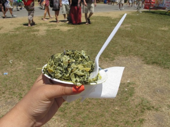 Spinach and oyster casserole