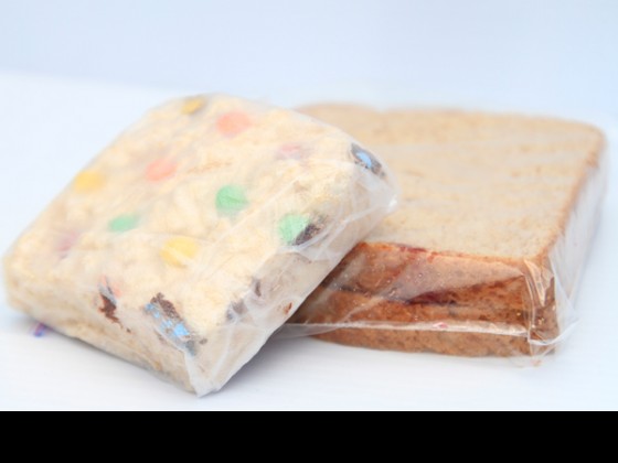 Peanut butter & jelly sandwich from Joyce's Lemonade in Kids' Area