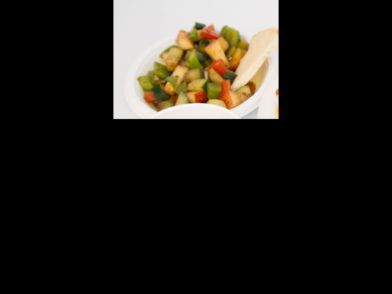 Tunisian salad from Jamila's Cafe at Food Area 2