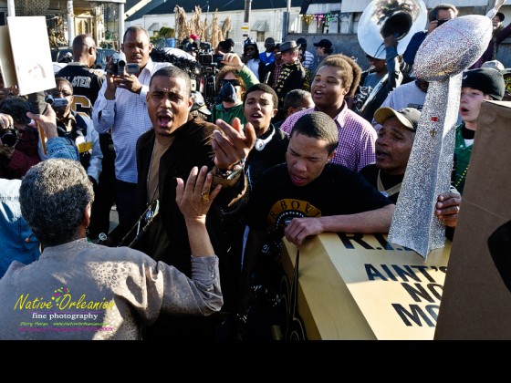 Glen David Andrews leads a second-to-none second line