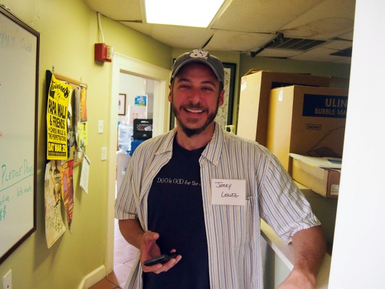 Jerry Lenaz at WWOZ in 2014