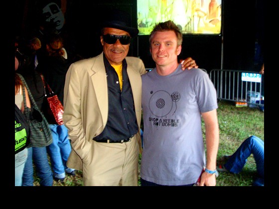 Andre Williams with DJ Brice Nice in 2008