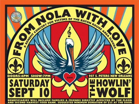 Flood Relief Benefit Show 9/10/16