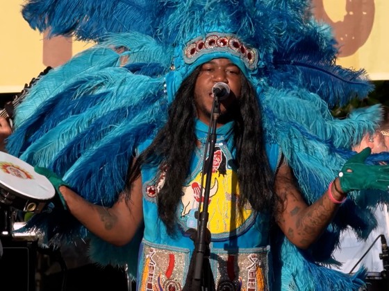 Cha Wa at Congo Square Rhythms Fest 2022 [Photo by Charlie Steiner]