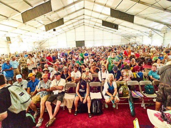 Jazz Fest Day 1 [Photo by Eli Mergel]