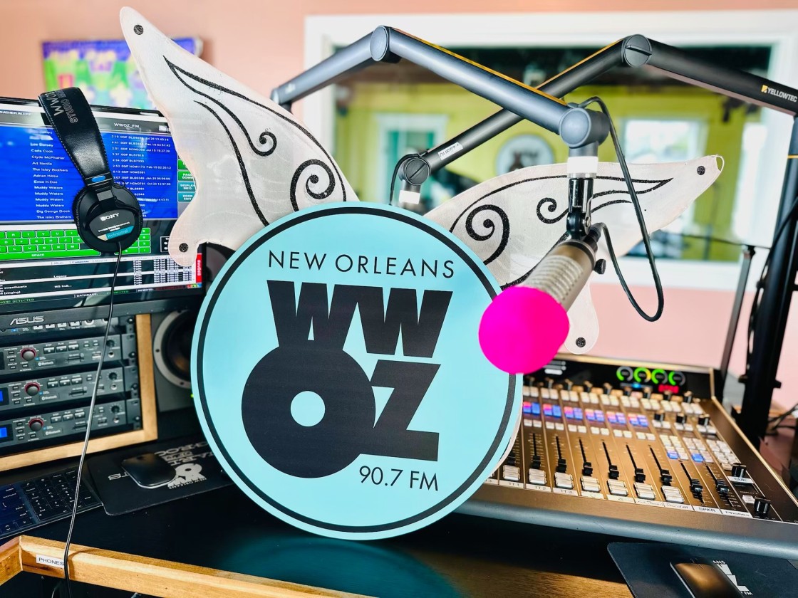 WWOZ Guardian Angel [Photo by Beth Arroyo Utterback]