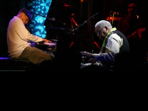 Jesse McBride and Ellis Marsalis