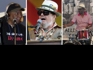 Bob French, Dr. John, and Herlin Riley