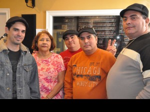 Tairo Dotorongo, WWOZ's Yolanda Estrada, Guillermo Guzman, William Medero, Jorge