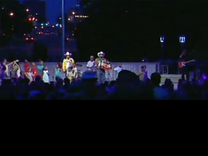 Jeffery Broussard and his band the Creole Cowboys