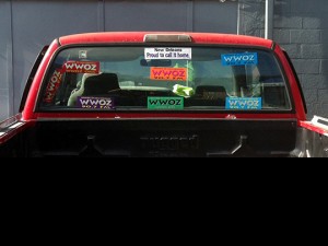 WWOZ Bumperstickers