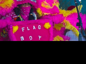 Flag Boy Glen Ross of  the Semolian Warriors