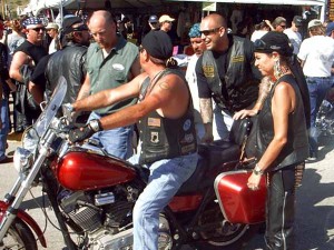 Biker at Sturgis