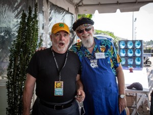 Father Ron and Tommy Boehm [Photo by Marion Hill]