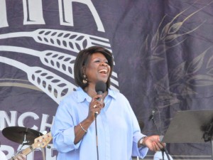 Irma Thomas at French Quarter Fest 2014 [Photo by Kichea S. Burt]