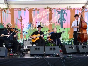 The Russell Welch Hot Quartet at Jazz Fest 2024 [Photo by Michael White]