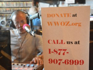 906x680 Al Colon in the studio during pledge drive [Photo by Kichea S. Burt]