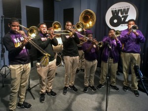 Edna Karr Brass Band [Photo by Charlie Steiner]