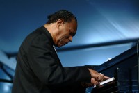 McCoy Tyner at Jazz Fest 2005. Photo by Leon Morris.