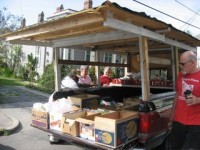 The selection varies day to day, but he carries most staples: corn, potatoes, garlic, apples, oranges and bananas
