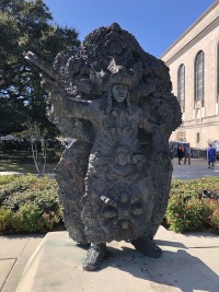 Big Chief Tootie Montana statue [Photo by Carrie Booher]